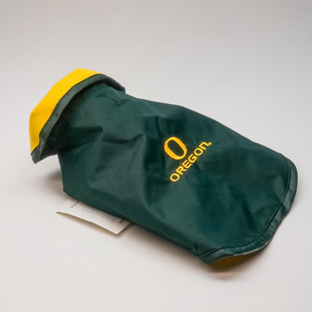 NWT ALL STAR DOGS Oregon State Green Yellow Water-Resistant Jacket size Tiny
